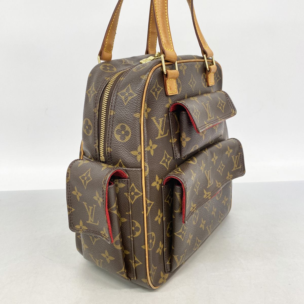 Louis Vuitton Handbag Monogram Excentri Cite Brown — view 2