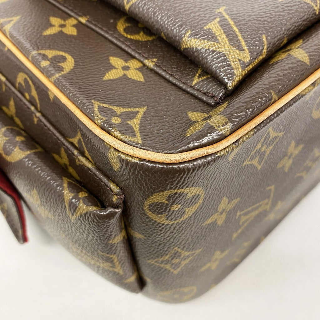 Louis Vuitton Handbag Monogram Excentri Cite Brown — view 6