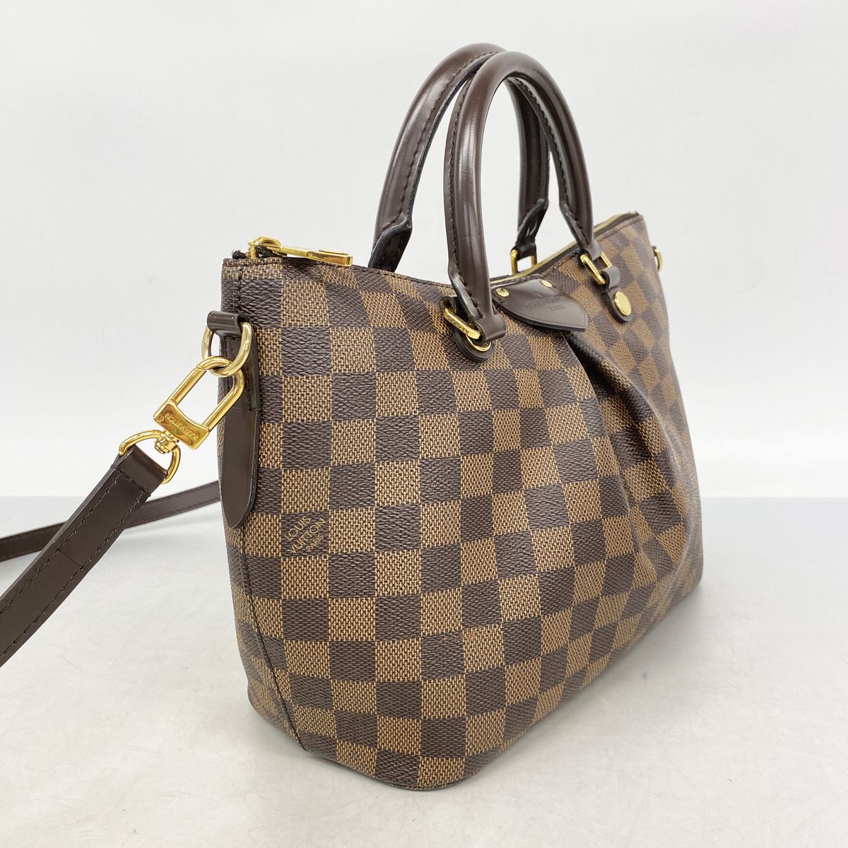 Louis Vuitton Handbag Damier Sienna PM Ebene 2-Way Bag — view 2
