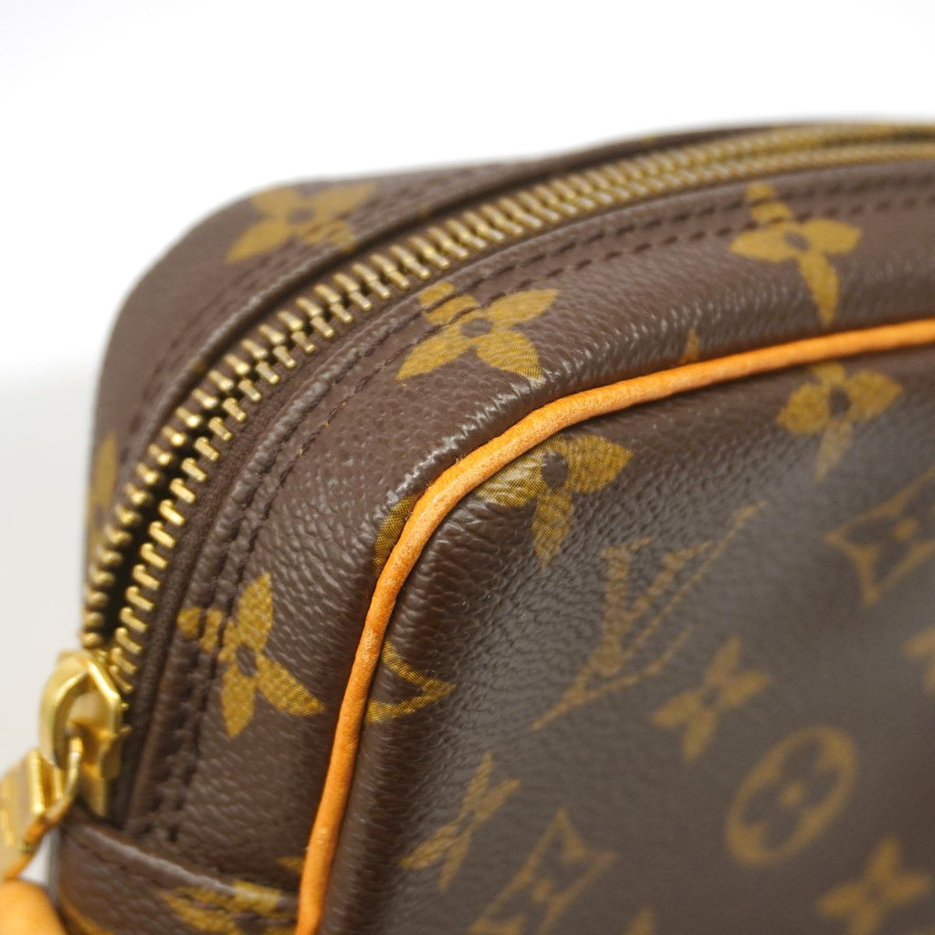 Louis Vuitton Shoulder Bag Monogram Danube Brown — view 7