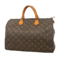 Louis Vuitton Handbag Monogram Speedy 35 Brown