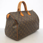 Louis Vuitton Handbag Monogram Speedy 35 Brown — view 2