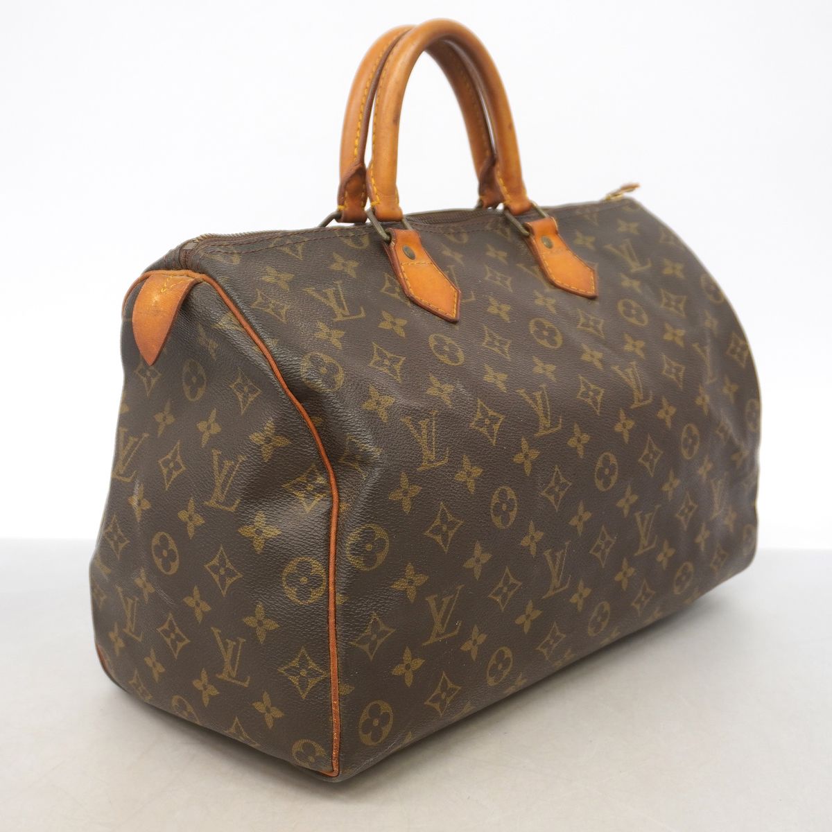 Louis Vuitton Handbag Monogram Speedy 35 Brown — view 2