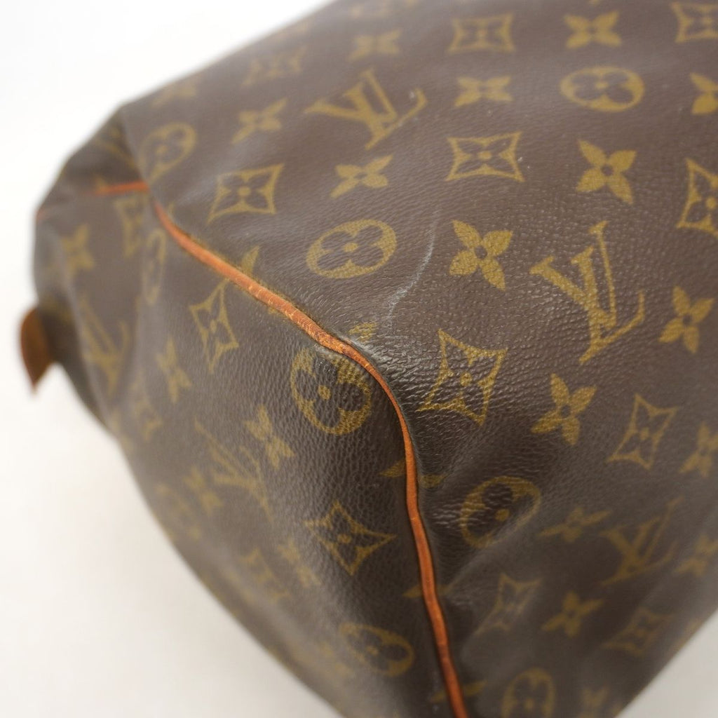 Louis Vuitton Handbag Monogram Speedy 35 Brown — view 6