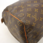 Louis Vuitton Handbag Monogram Speedy 35 Brown — view 6