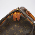 Louis Vuitton Handbag Monogram Speedy 35 Brown — view 8