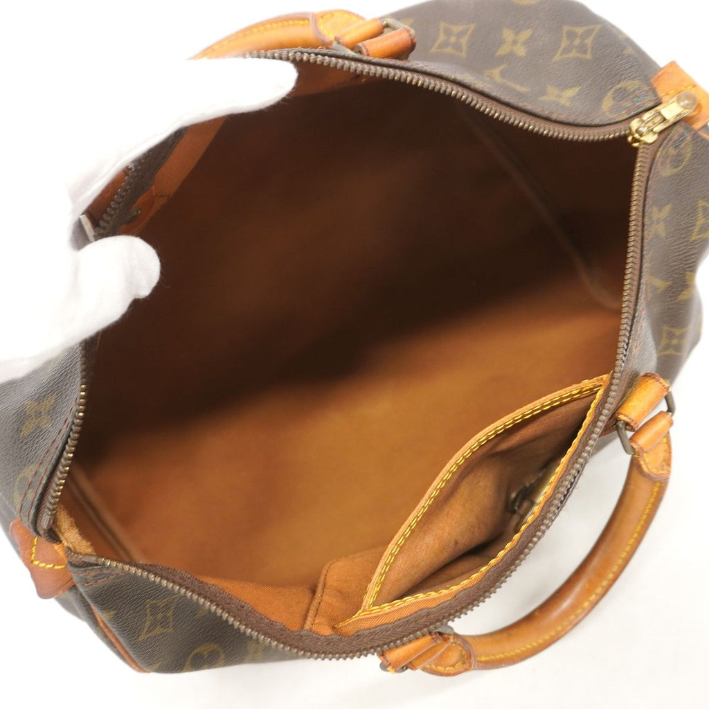 Louis Vuitton Handbag Monogram Speedy 35 Brown — view 4