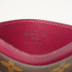 Louis Vuitton Card Case Monogram Porte Cartes Simple Fuchsia — view 5
