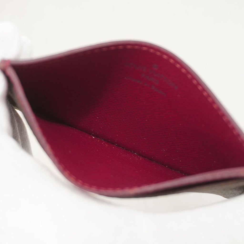 Louis Vuitton Card Case Monogram Porte Cartes Simple Fuchsia — view 4