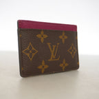 Louis Vuitton Card Case Monogram Porte Cartes Simple Fuchsia — view 2
