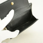 Louis Vuitton Trifold Wallet LV Blue M Mini M Black — view 8