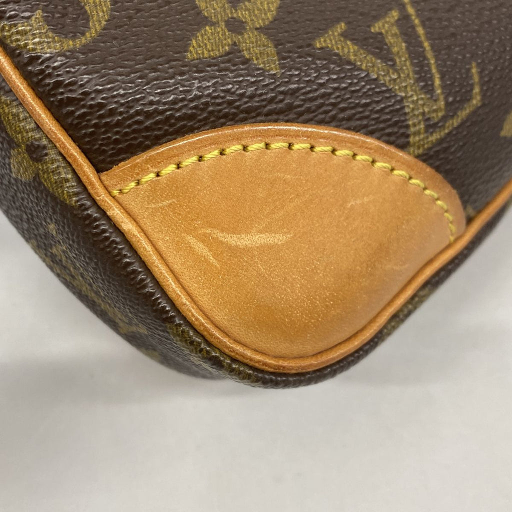 Louis Vuitton Clutch Monogram Marly Dragonne GM Brown — view 6