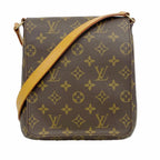Louis Vuitton Shoulder Bag Monogram Musette Salsa Short Strap Brown