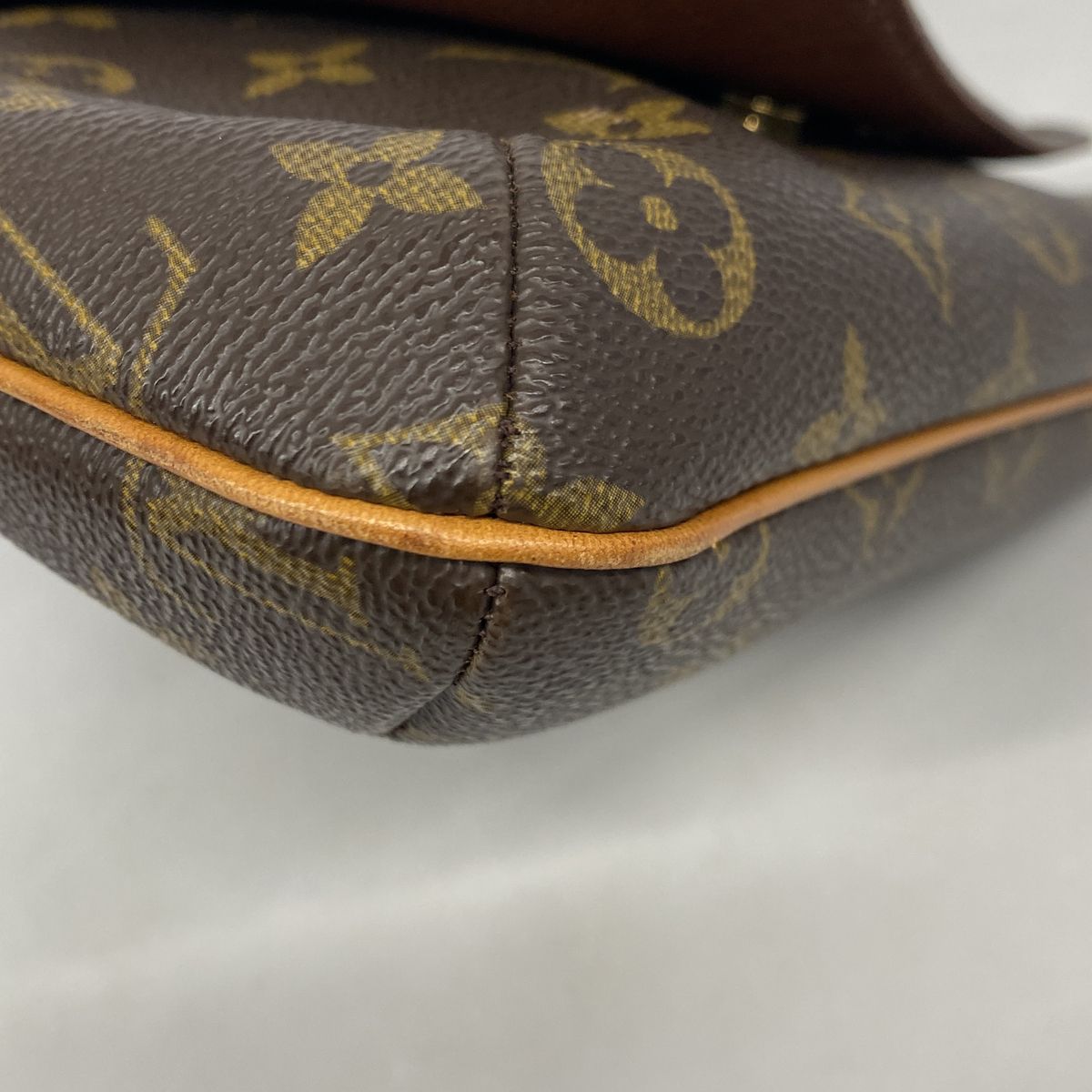 Louis Vuitton Shoulder Bag Monogram Musette Salsa Short Strap Brown — view 6