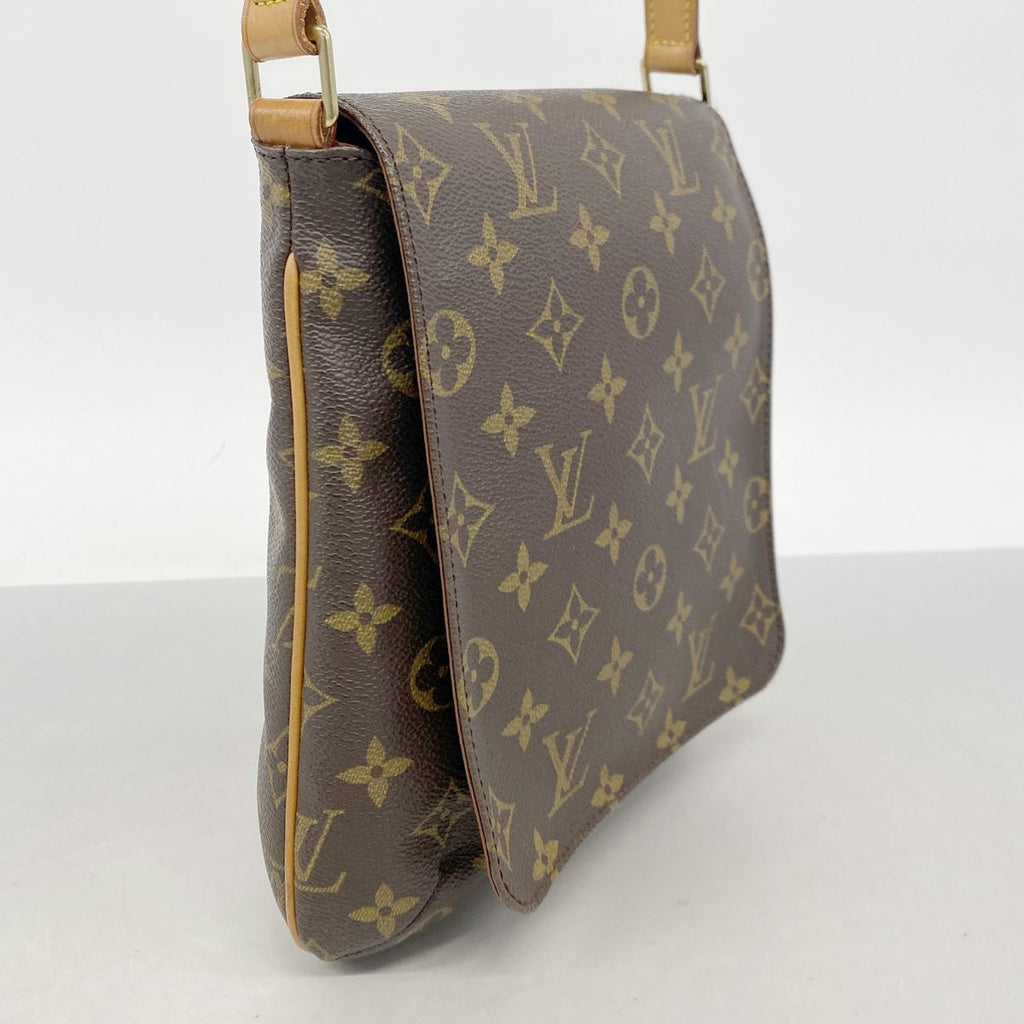 Louis Vuitton Shoulder Bag Monogram Musette Salsa Short Strap Brown — view 2
