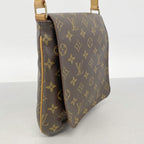 Louis Vuitton Shoulder Bag Monogram Musette Salsa Short Strap Brown — view 2