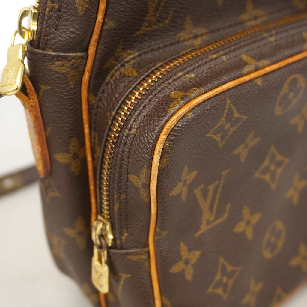 Louis Vuitton Shoulder Bag Monogram Amazon Brown — view 6