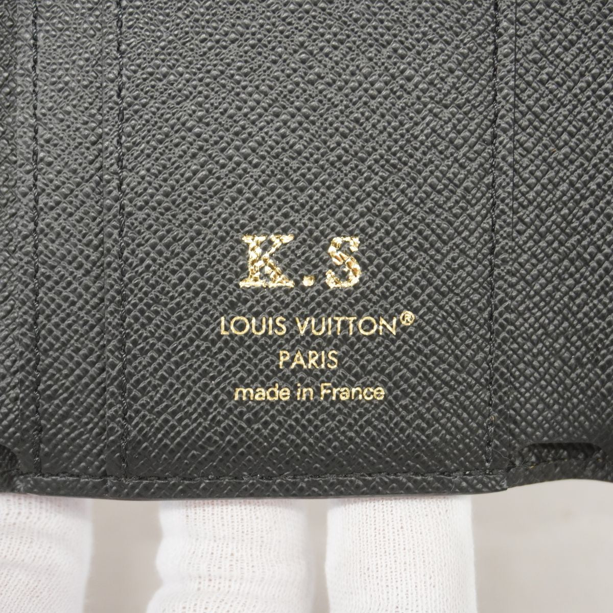 Louis Vuitton Trifold Wallet Monogram Giant Reverse Portefeuille Zoe Brown — view 5