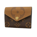 Louis Vuitton Trifold Wallet Monogram Giant Reverse Portefeuille Zoe Brown