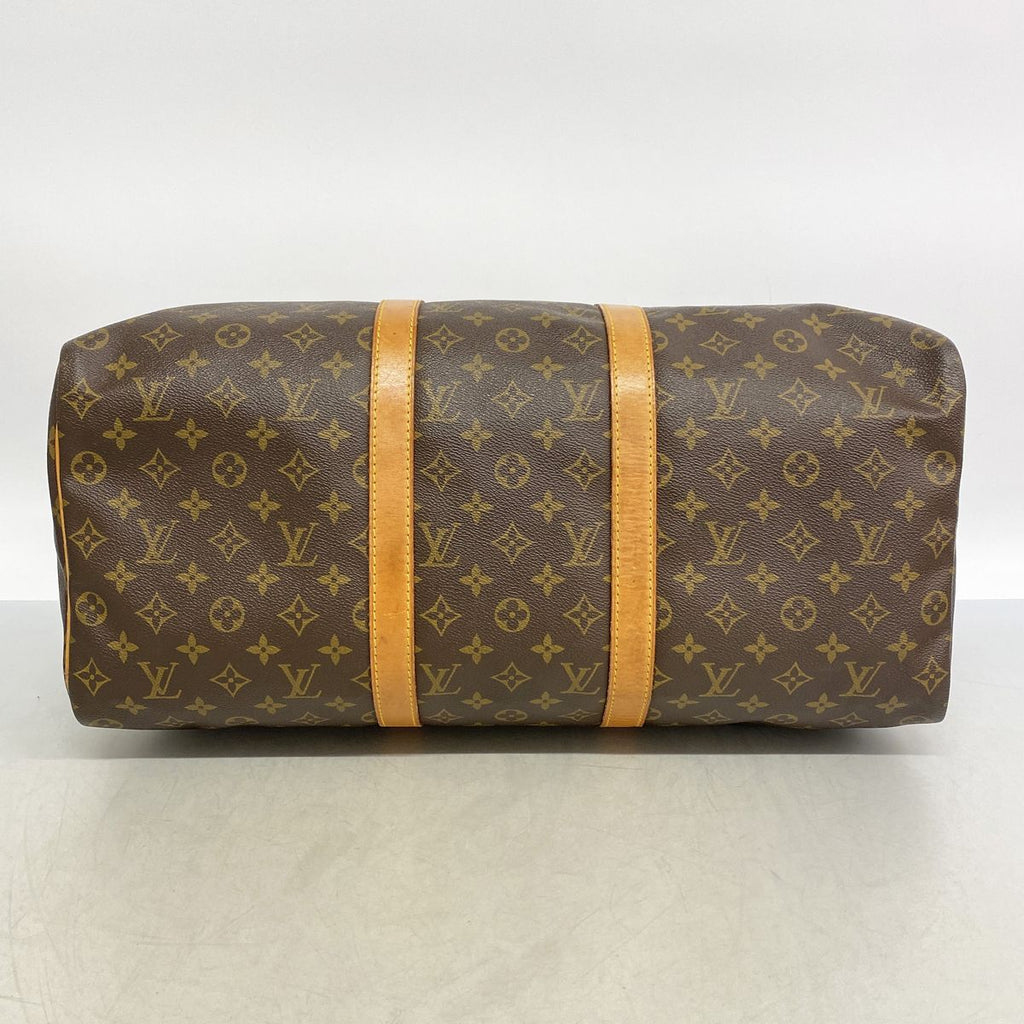 Louis Vuitton Boston Bag Monogram Keepall 50 Brown — view 3