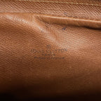 Louis Vuitton Clutch Monogram Marly Dragonne PM Brown — view 5