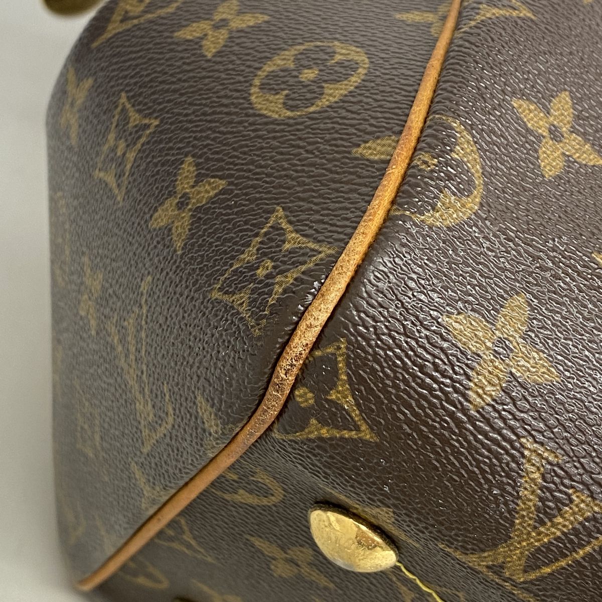 Louis Vuitton Handbag Monogram Tivoli GM Brown — view 6