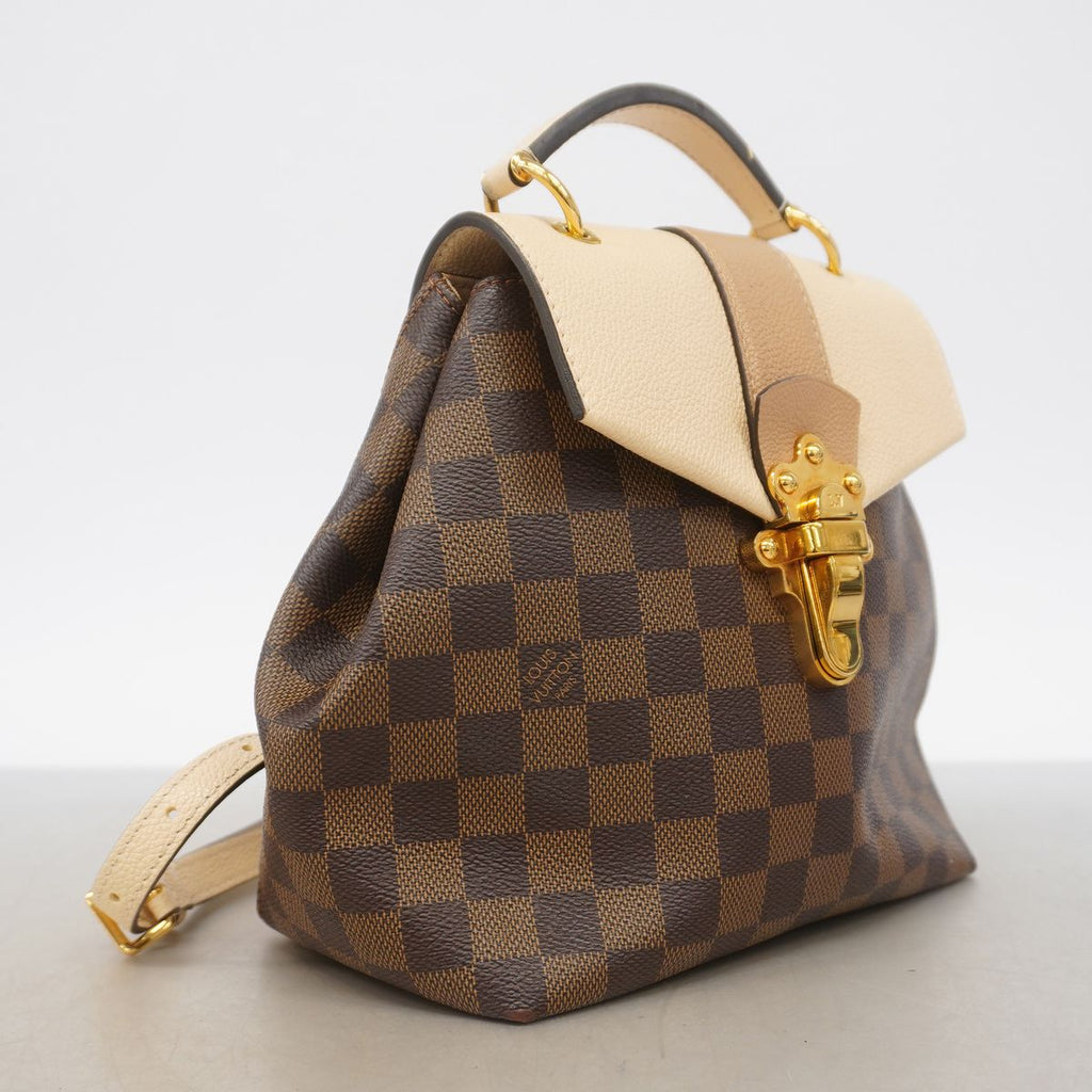 Louis Vuitton Backpack Damier Clapton Ebene Cream — view 2