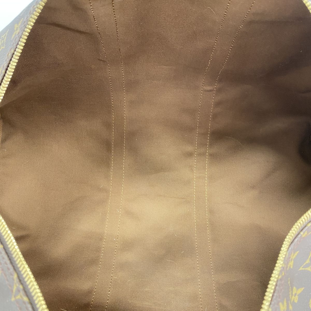 Louis Vuitton Boston Bag Monogram Keepall 50 Brown — view 4