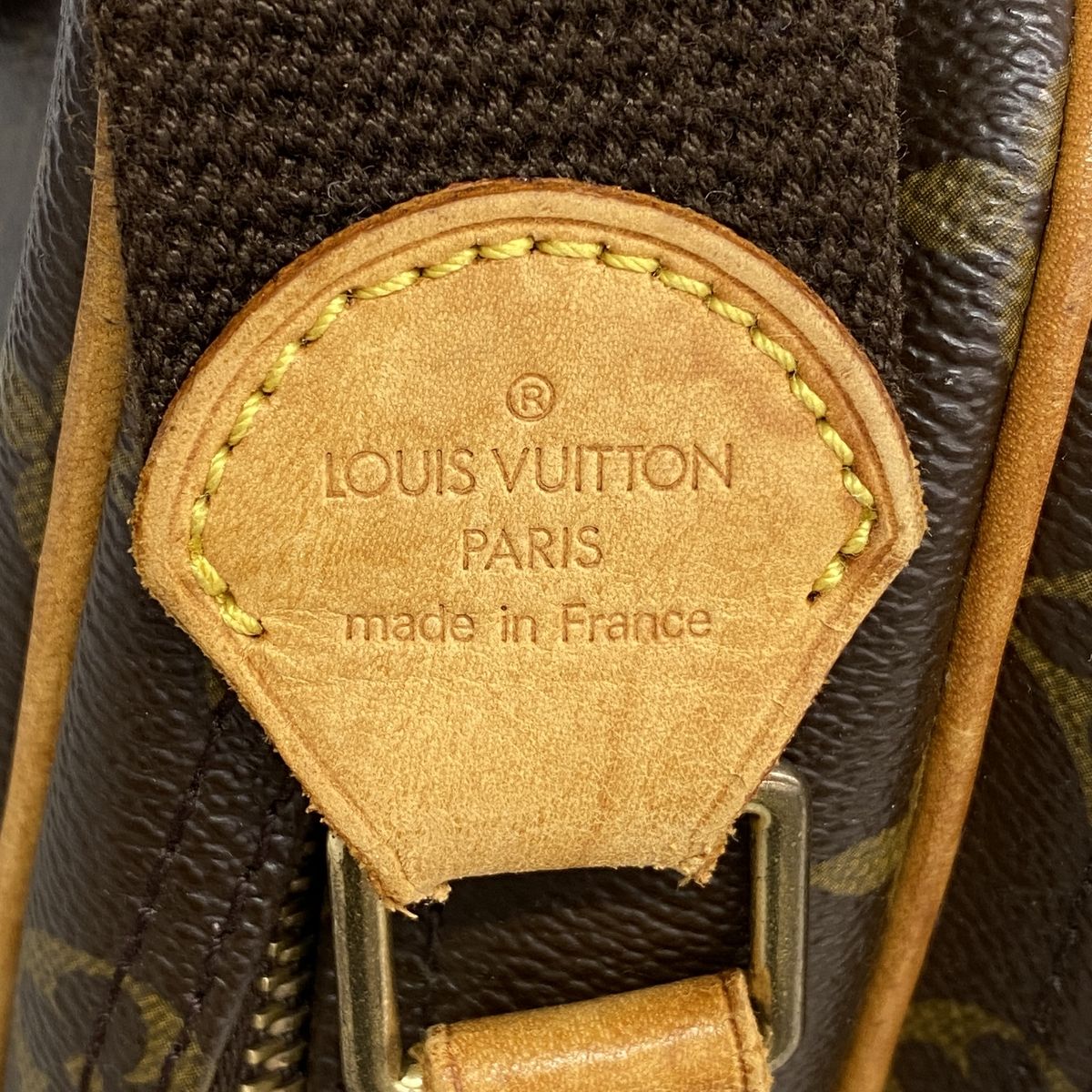 Louis Vuitton Shoulder Bag Monogram Reporter PM Brown — view 5