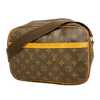 Louis Vuitton Shoulder Bag Monogram Reporter PM Brown