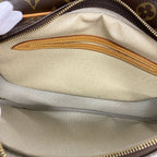 Louis Vuitton Shoulder Bag Monogram Reporter PM Brown — view 4