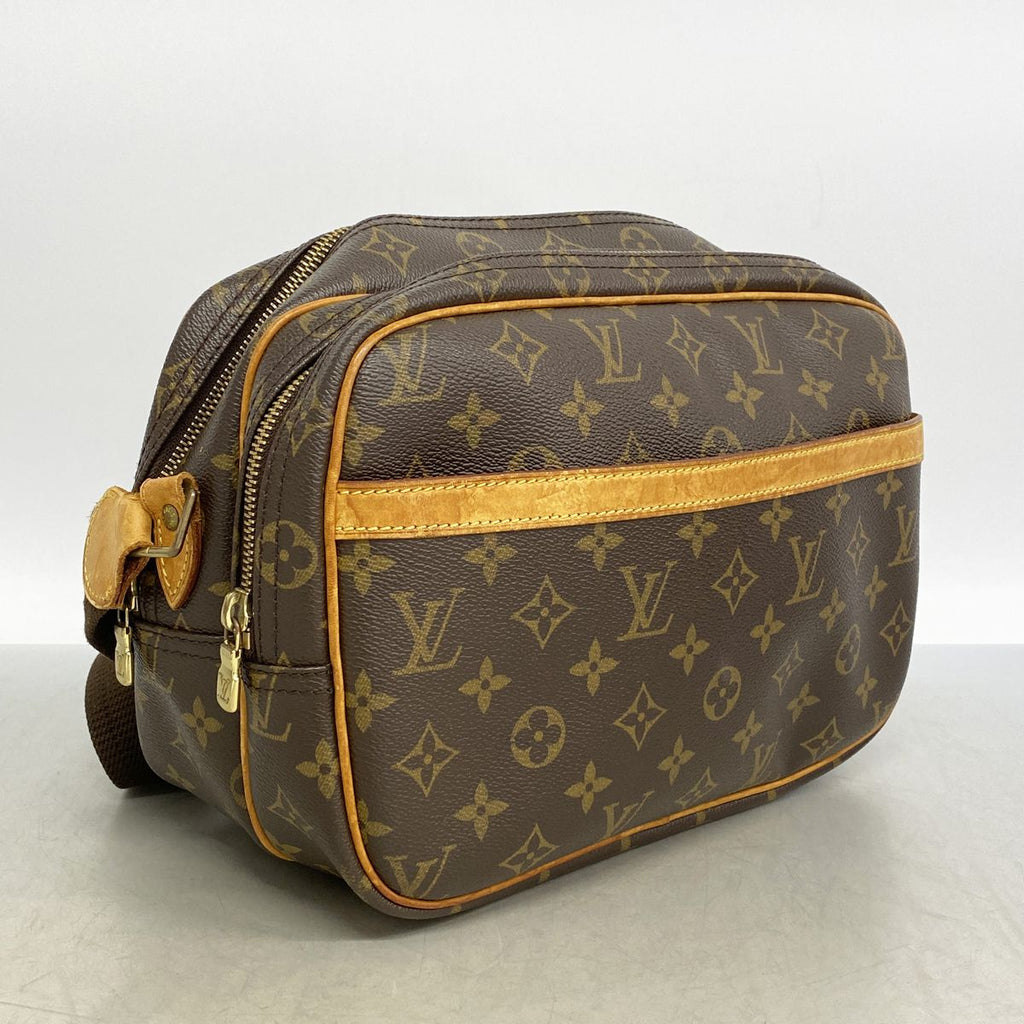 Louis Vuitton Shoulder Bag Monogram Reporter PM Brown — view 2