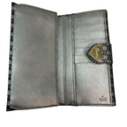 Gucci Lovely Heart Micro Guccissima Snap Wallet Silver Calfskin — view 3