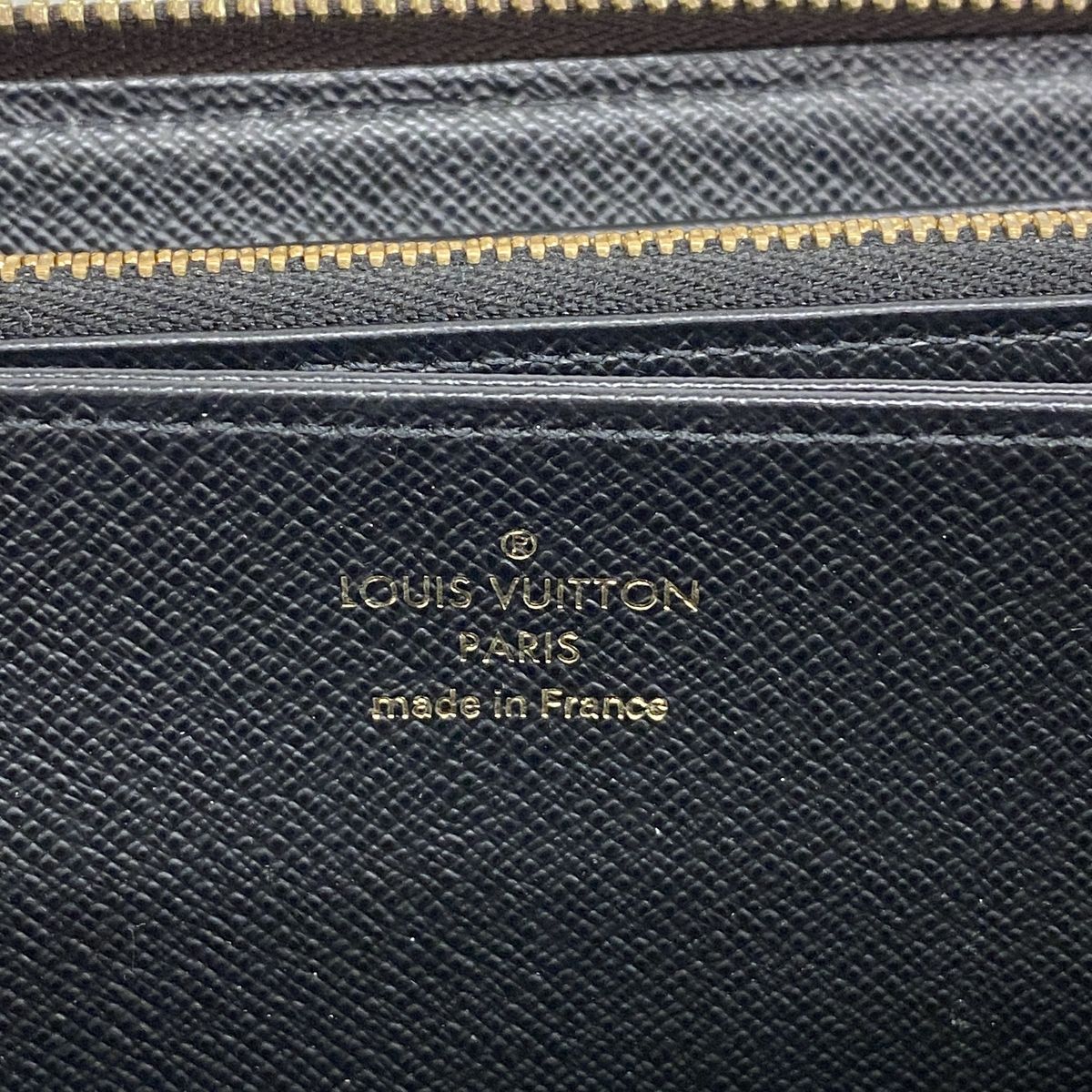 Louis Vuitton Wallet Monogram Giant Reverse Zippy Brown — view 4