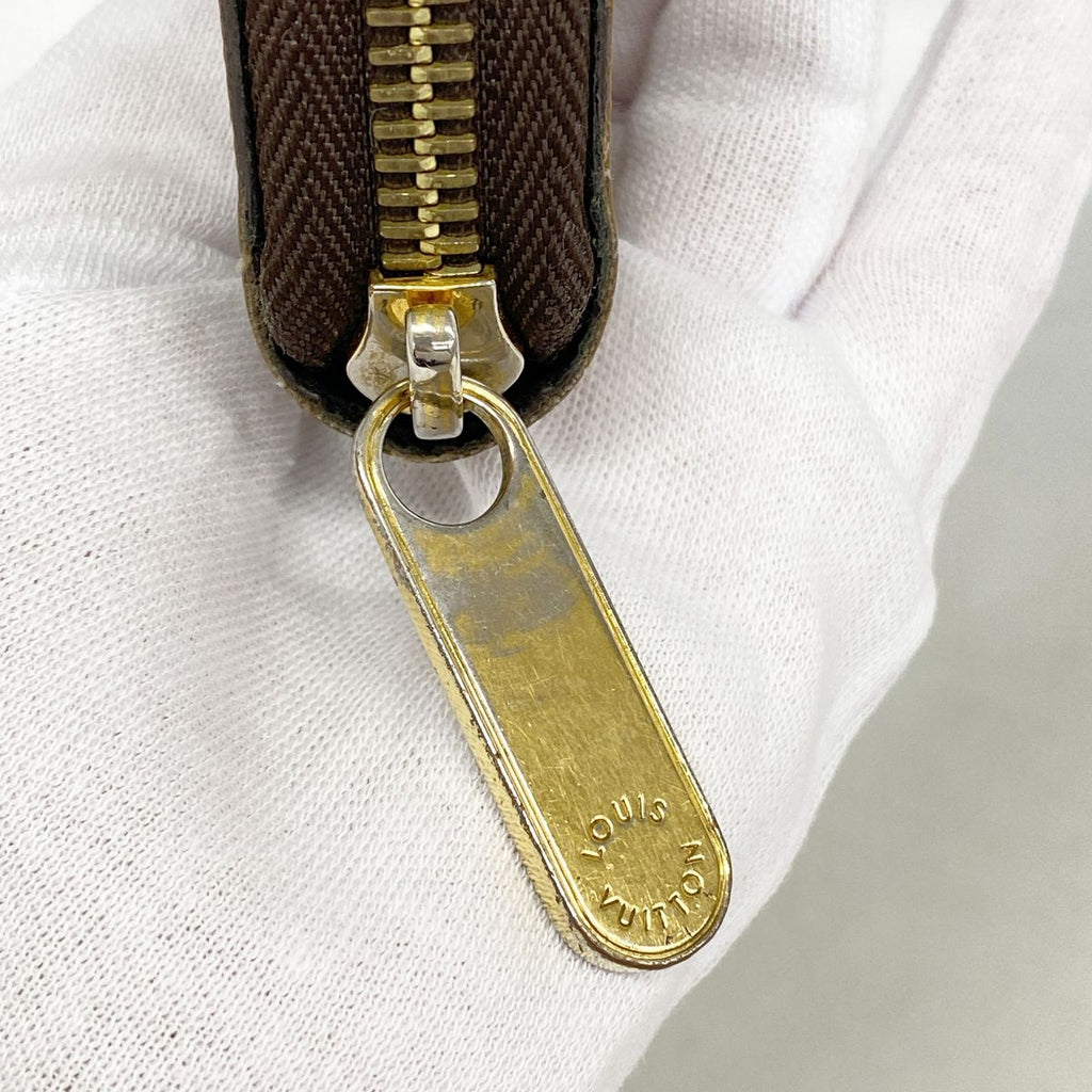 Louis Vuitton Wallet Monogram Giant Reverse Zippy Brown — view 8