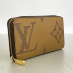 Louis Vuitton Wallet Monogram Giant Reverse Zippy Brown — view 2