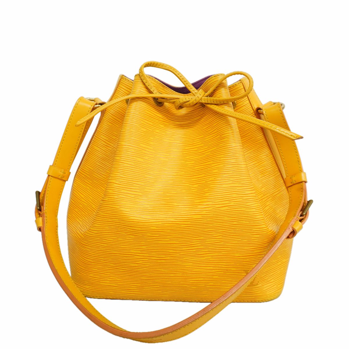 Louis Vuitton Shoulder Bag Epi Petit Noe Jaune