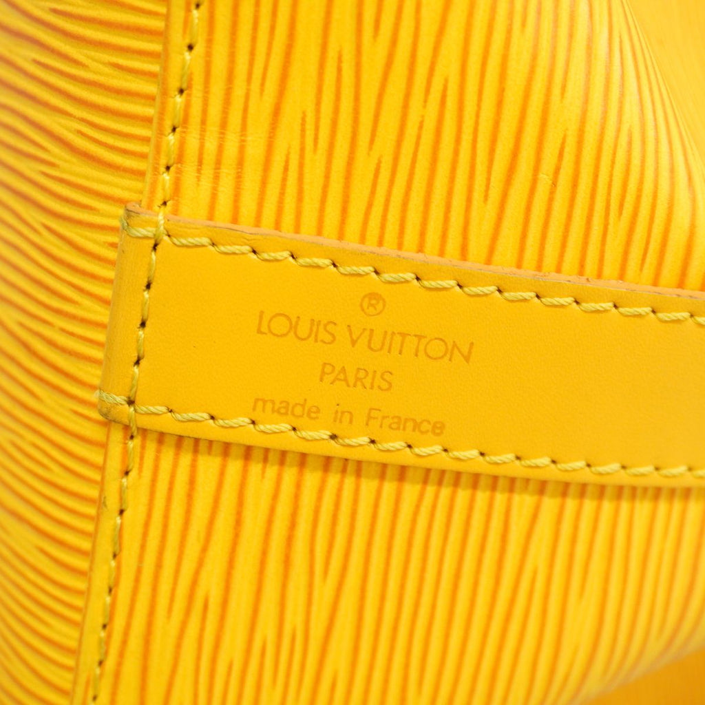 Louis Vuitton Shoulder Bag Epi Petit Noe Jaune — view 5