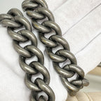 Chanel Shoulder Bag Boy Chevron Caviar Leather Beige Silver — view 8