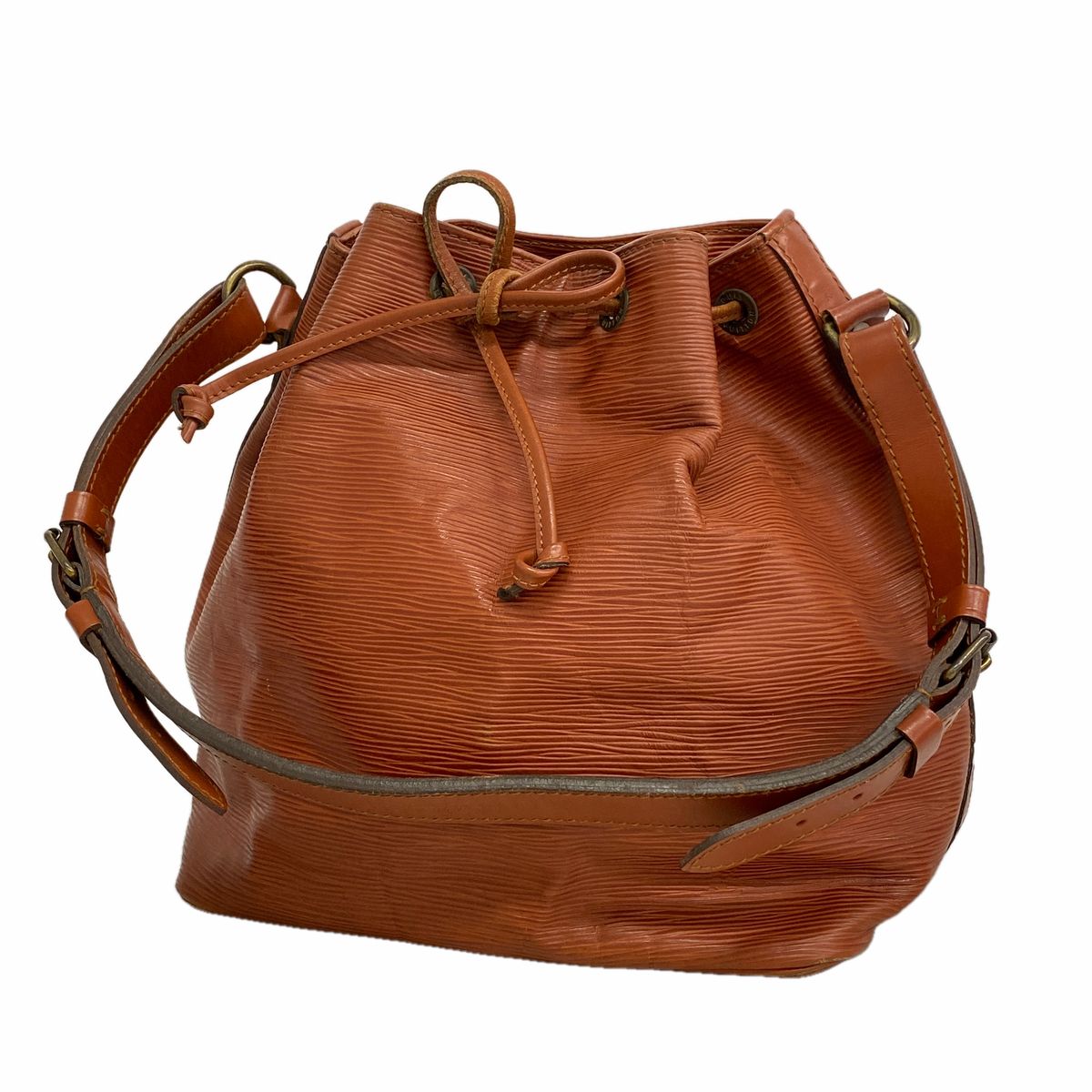 Louis Vuitton Shoulder Bag Epi Petit Noe Kenya Brown