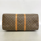 Louis Vuitton Boston Bag Monogram Keepall Bandouliere 55 Brown — view 3