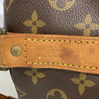 Louis Vuitton Boston Bag Monogram Keepall Bandouliere 55 Brown — view 5