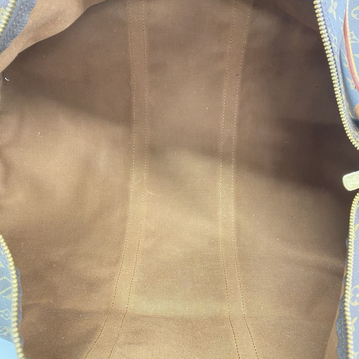 Louis Vuitton Boston Bag Monogram Keepall Bandouliere 55 Brown — view 4