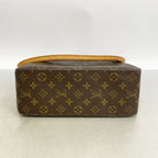 Louis Vuitton Shoulder Bag Monogram Looping GM Brown — view 3