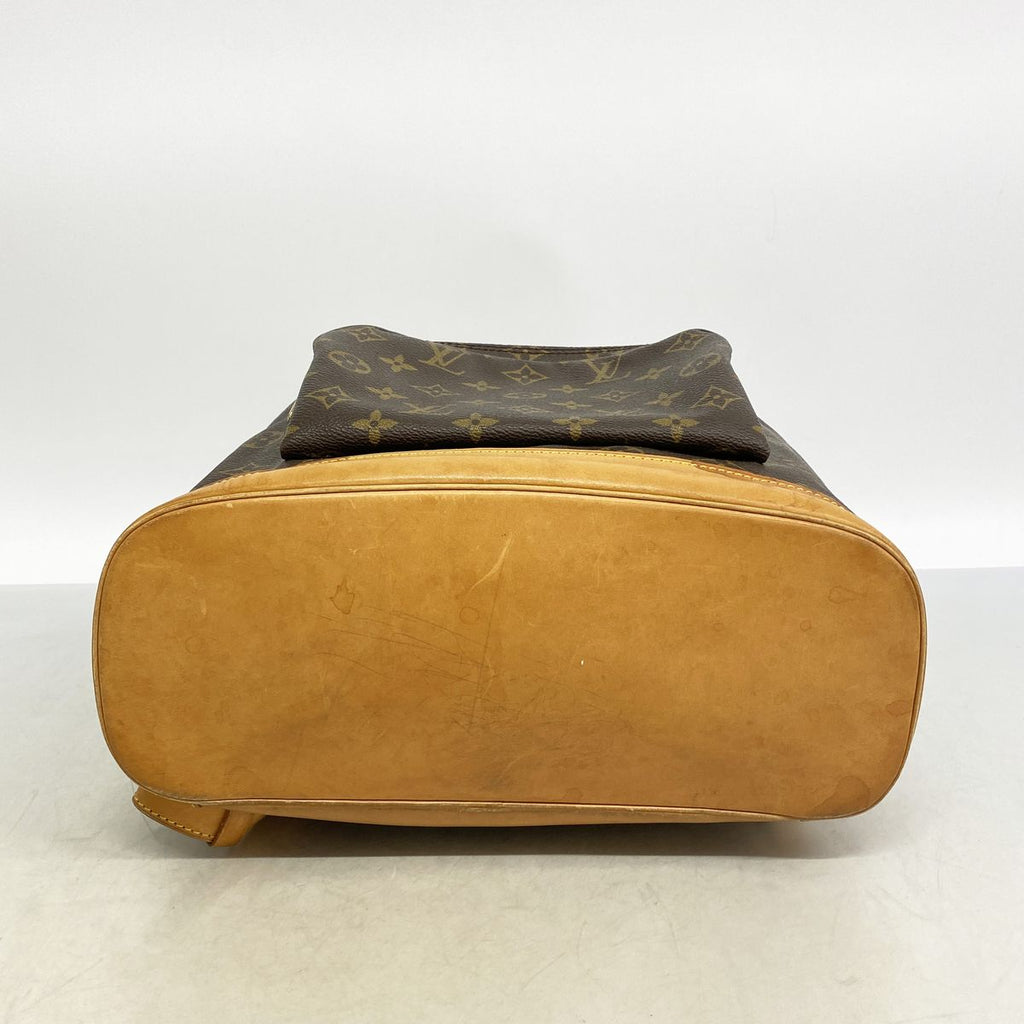 Louis Vuitton Backpack Monogram Montsouris GM Brown — view 3