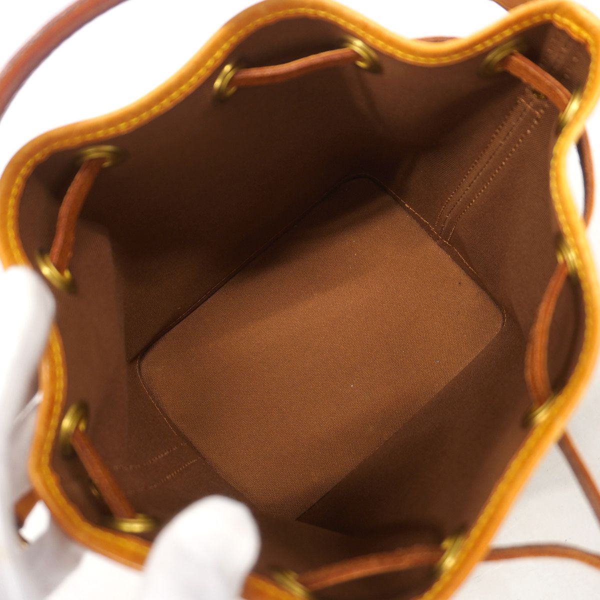 Louis Vuitton Handbag Monogram Mini Noe Brown — view 4
