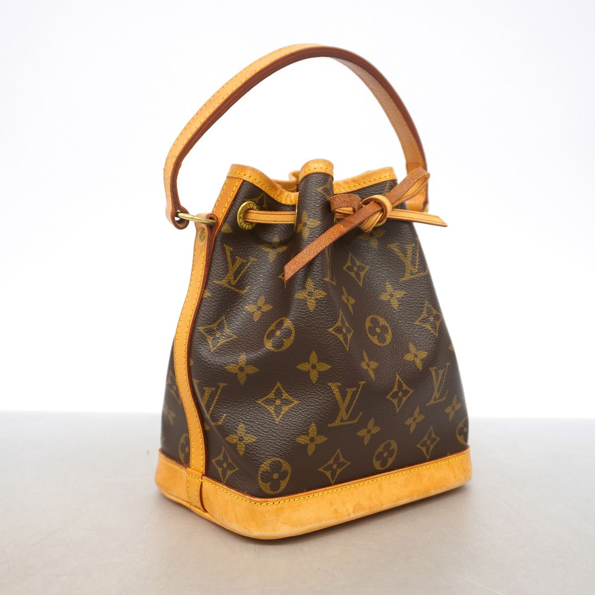 Louis Vuitton Handbag Monogram Mini Noe Brown — view 2