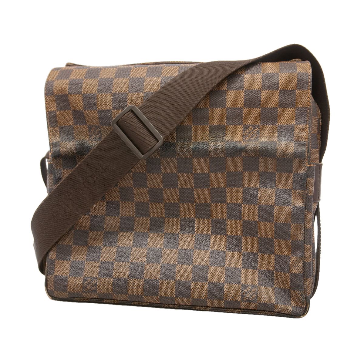 Louis Vuitton Shoulder Bag Damier Naviglio Ebene