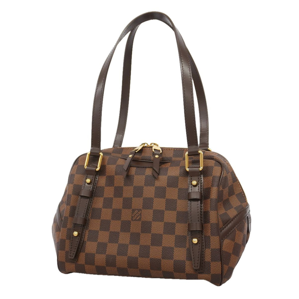 Louis Vuitton Shoulder Bag Damier Rivington GM Ebene