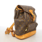Louis Vuitton Backpack Monogram Montsouris MM Brown — view 2
